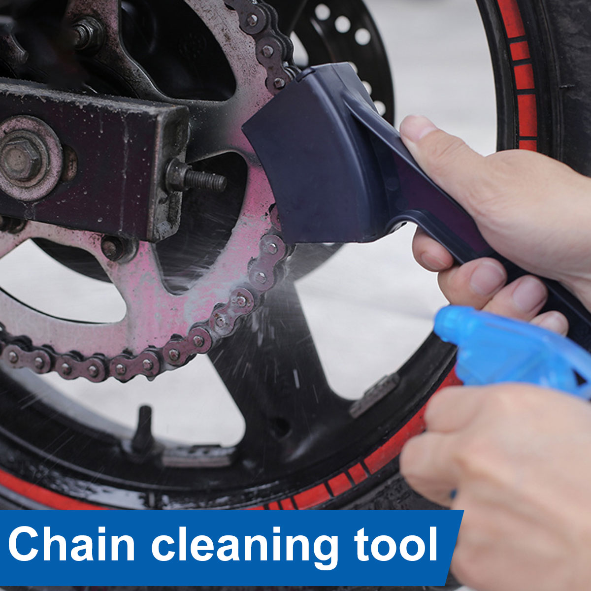 Motorcycle Bike Chain Cleaner  - Bike Chain Cleaner 评论和价格