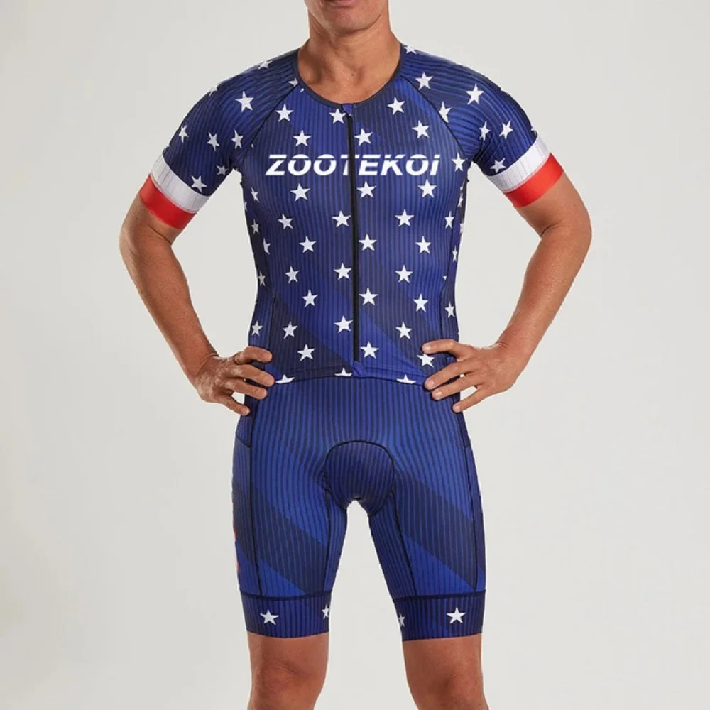 Zootekoi Summer Men's Triathlo - Triathlon Cycling Kit 评论和价格
