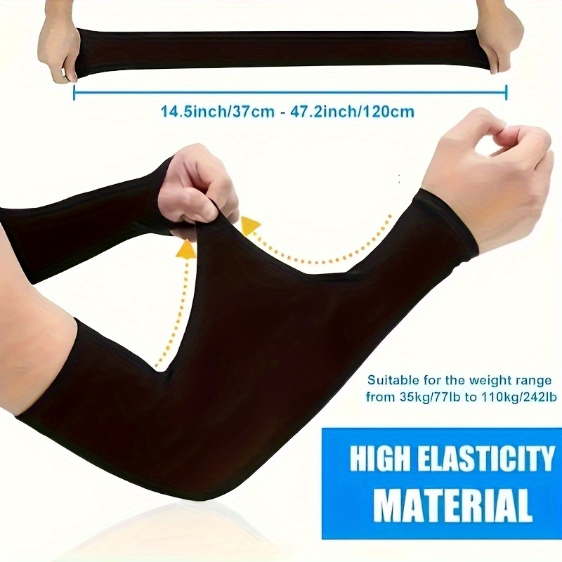 2pcs Ice Silk Arm Sleeves, Bre - Cycling Gear For Men 评论和价格