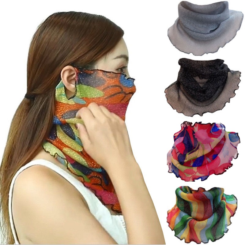 New Summer Autumn Sunscreen Ma - Cycling Face Mask 评论和价格
