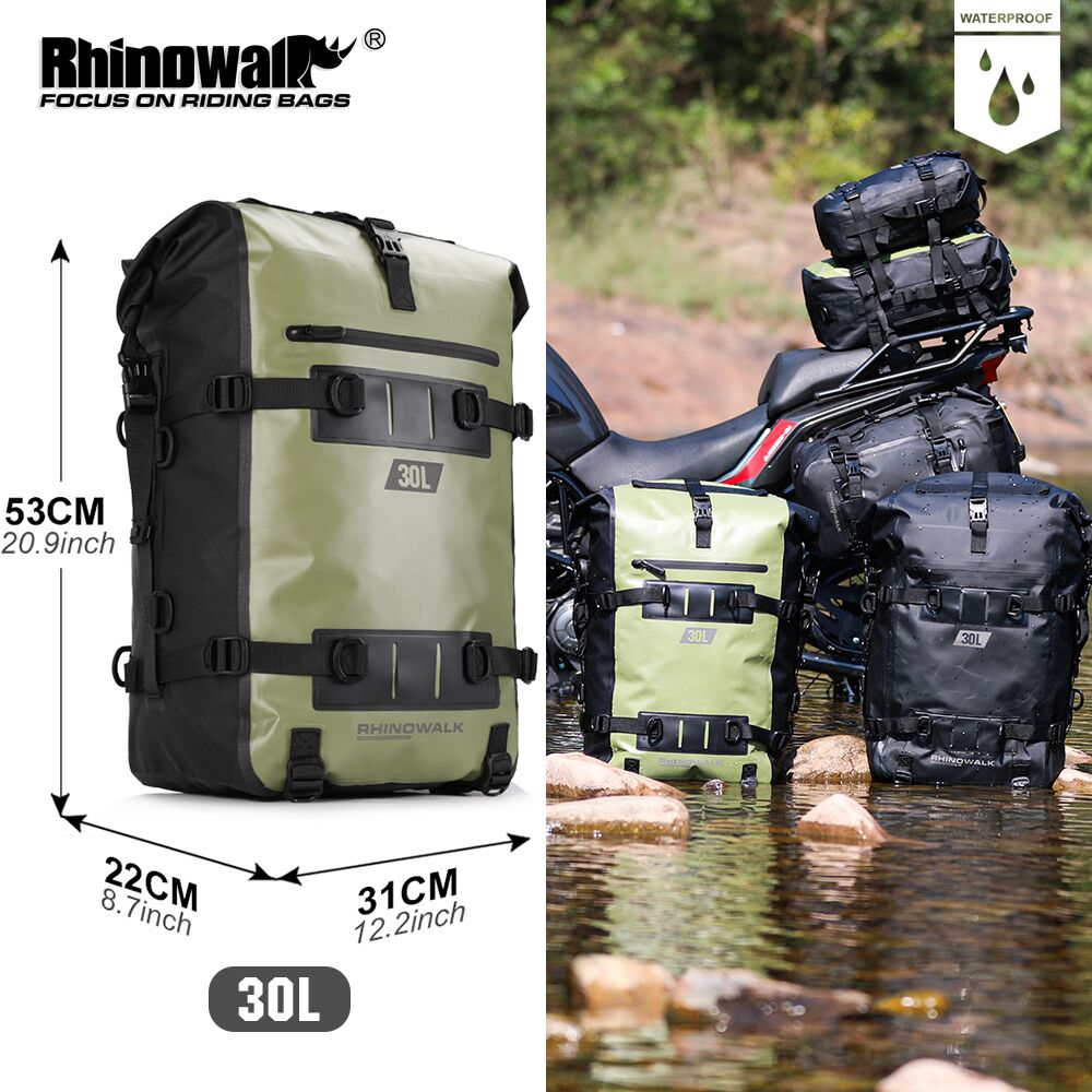 Rhinowalk Motorcycle Tail Bag  - Cycling Gear Backpack 评论和价格