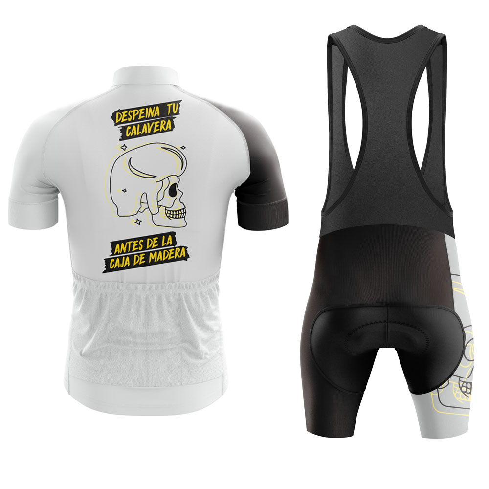 Skull Cycling Jersey Set Men B - Triathlon Cycling Kit 评论和价格