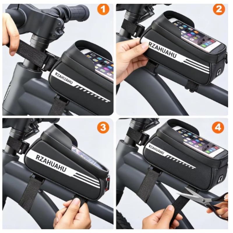 Waterproof Sun Visor Touch Scr - Cycling Gear Bag 评论和价格