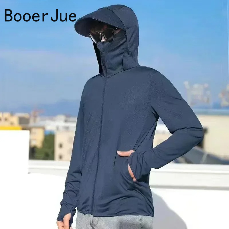 UPF50+ Men's Sun Protection Th - Cycling Gear For Men 评论和价格