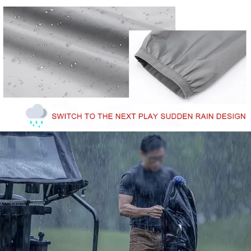 Golf Raincoat Lightweight Jack - Cycling Gear For Men 评论和价格