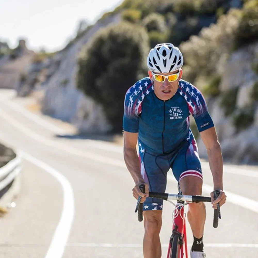Wattie Ink Triathlon Team Raci - Triathlon Cycling Kit 评论和价格