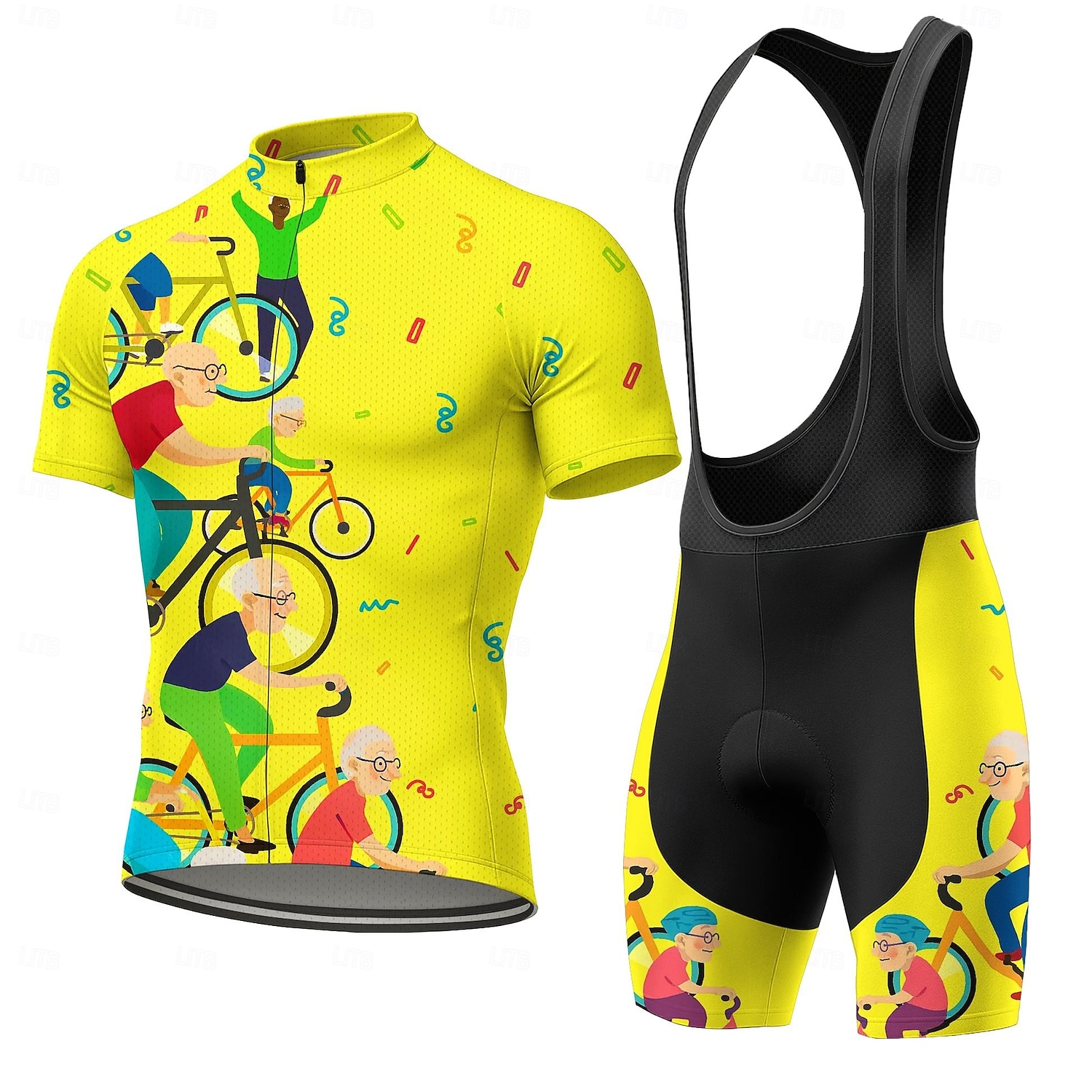Men Short Sleeves Cycling Jers - Triathlon Cycling Kit 评论和价格