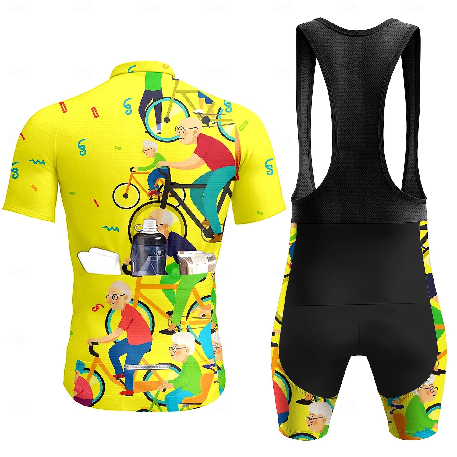 Men Short Sleeves Cycling Jers - Triathlon Cycling Kit 评论和价格