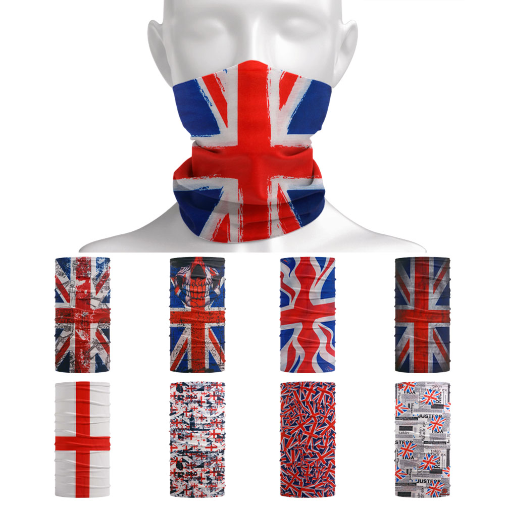 UK Union Flag Neck Tube Bandan - Mens Cycling Gear Uk 评论和价格