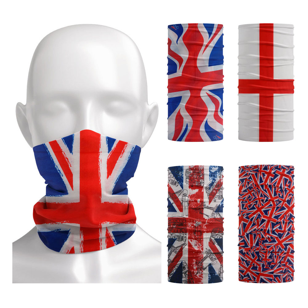 UK Union Flag Neck Tube Bandan - Mens Cycling Gear Uk 评论和价格