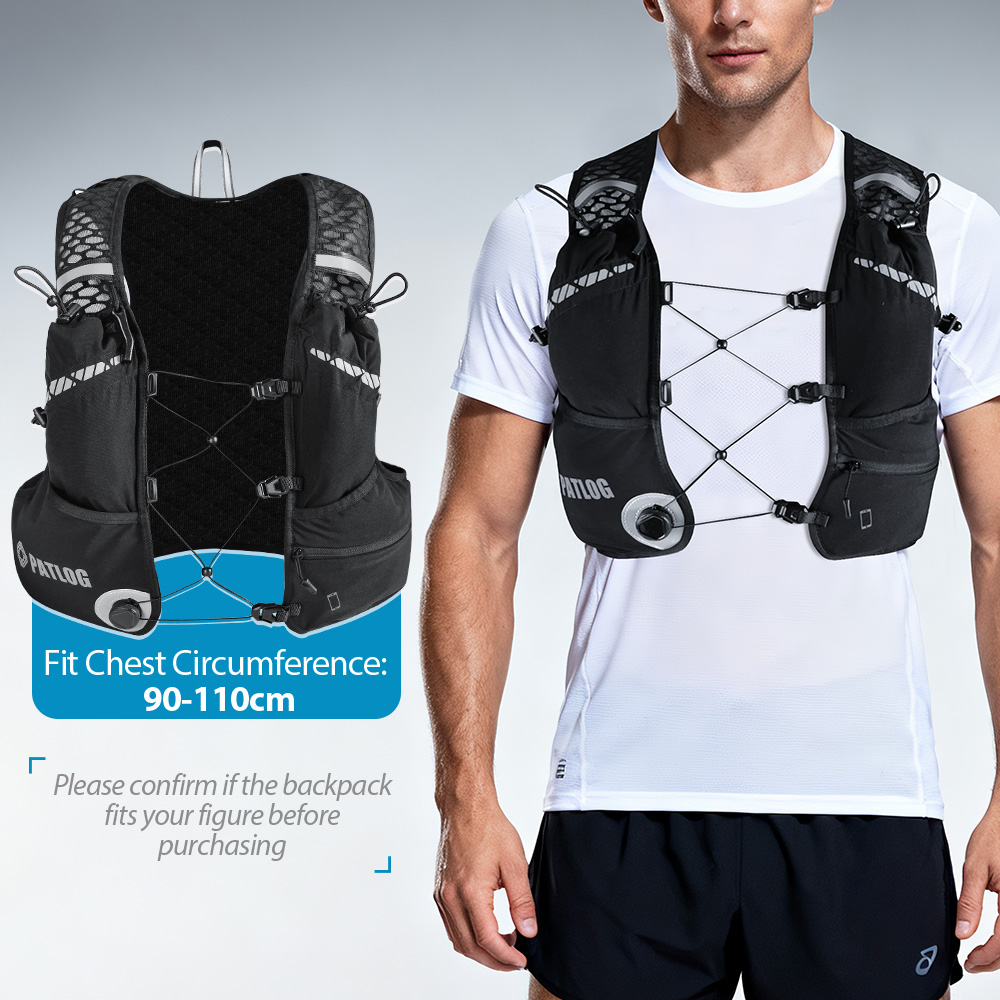 8L Breathable Hydration Vest P - Cycling Gear Backpack 评论和价格