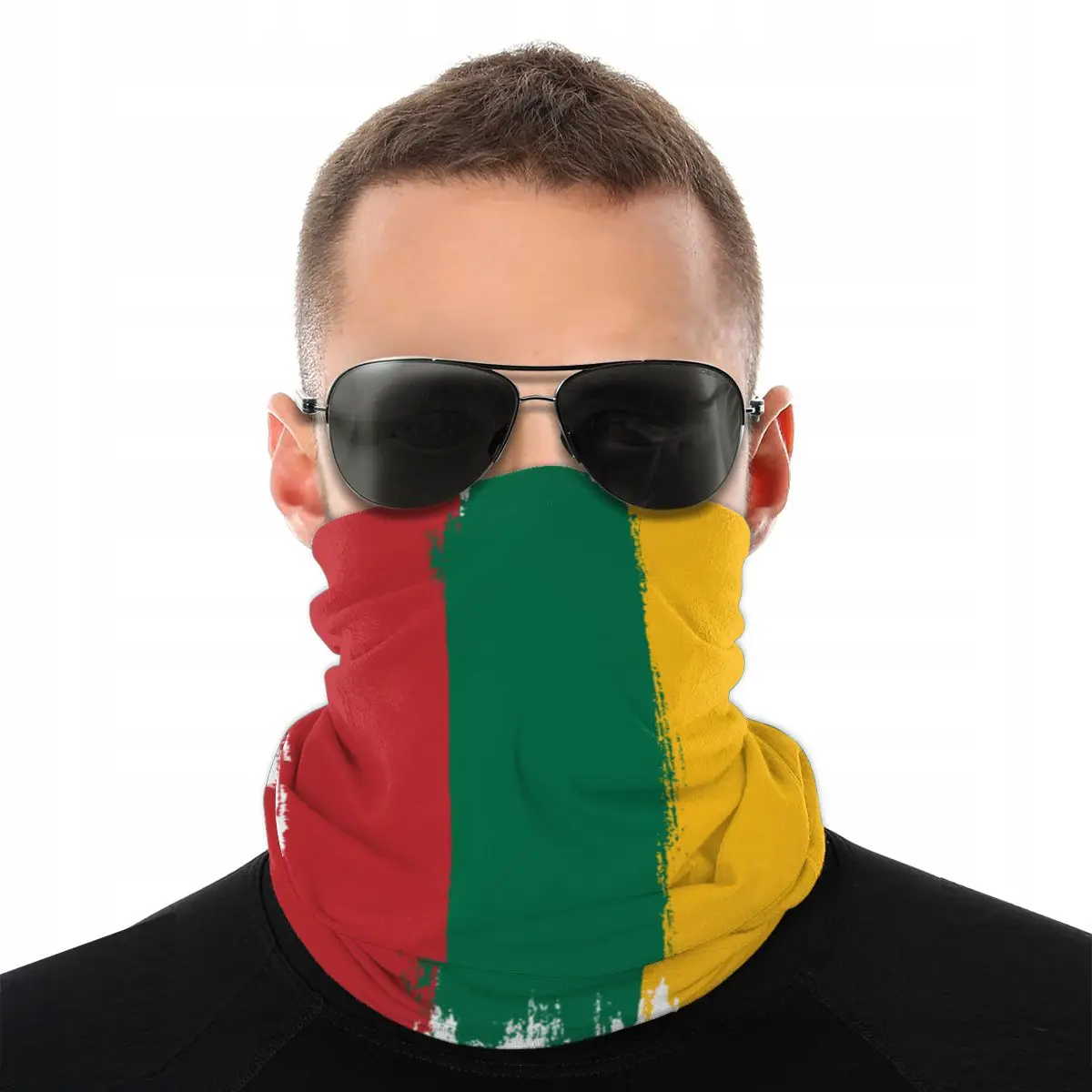 New Lithuania Flag Scarves Nec - Cycling Face Mask 评论和价格