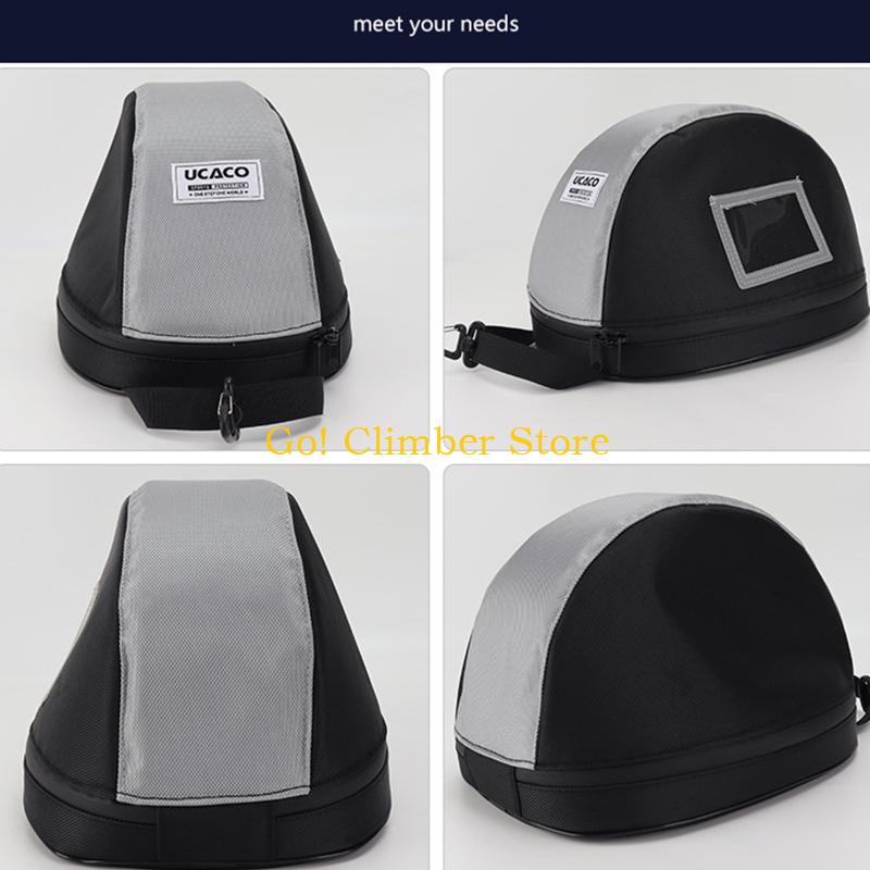 Q84C Padded Helmet Carrying Ba - Cycling Gear Bag 评论和价格